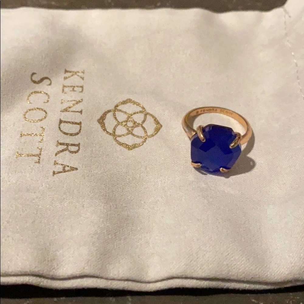 Kendra Scott Cocktail ring (blue)